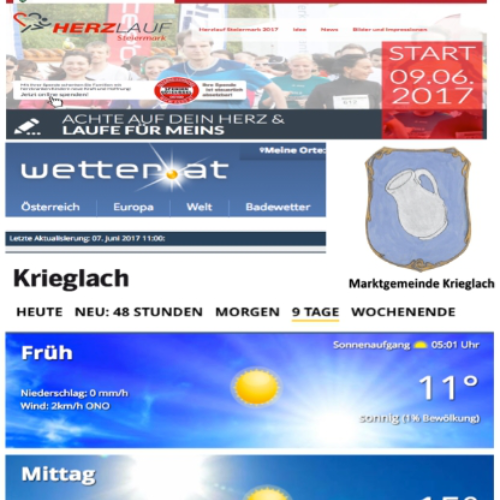 Herzlauf Steiermark Posting Wetter