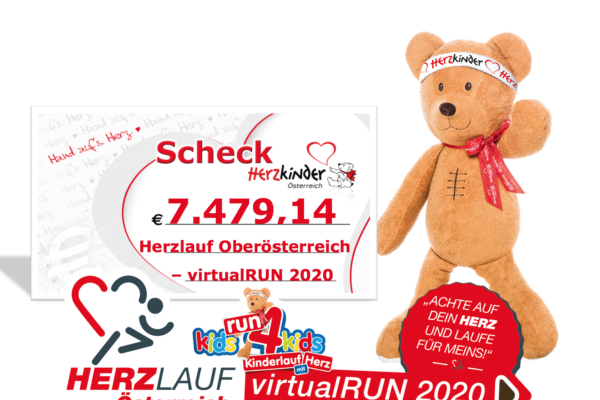 Scheck Herzlauf OÖ virtual RUN 2020